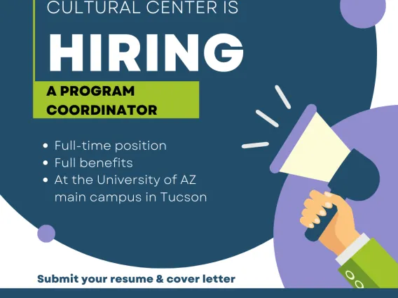 Flyer for DCC Program Coordinator Position