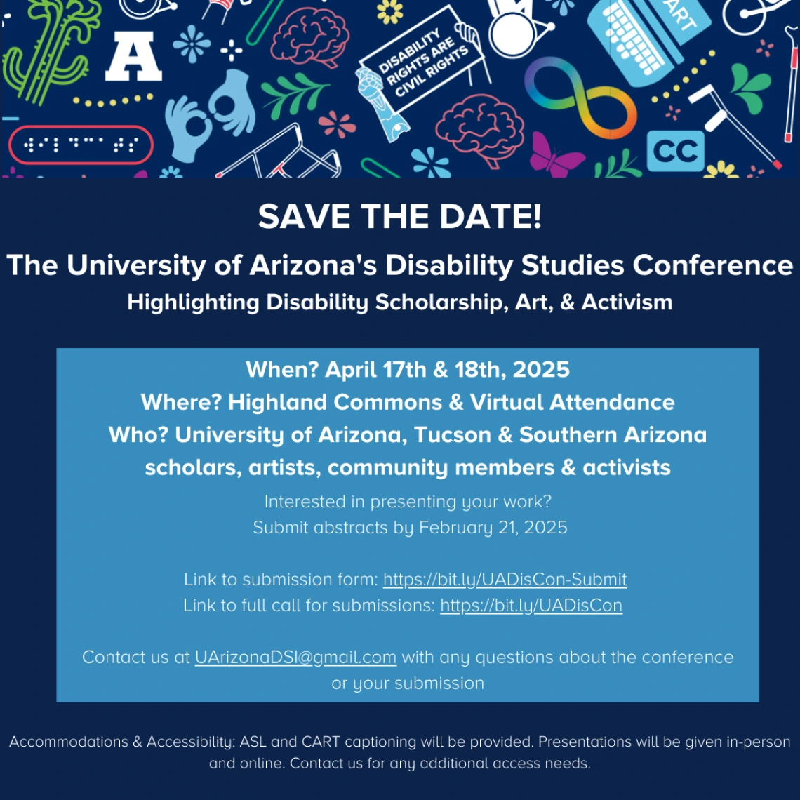 Disability Studies Conference Flyer