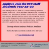 Flyer for DCC Undergrad Hiring