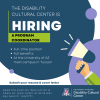 Flyer for DCC Program Coordinator Position